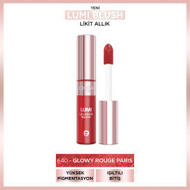 Loreal Paris Lumi Blush Likit Allık - 640 Glowy Rouge - 1