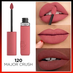 Loreal Paris Matte Resistance Mat Likit Ruj 120 Major Crush - Thumbnail