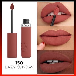 Loreal Paris Matte Resistance Mat Likit Ruj 150 Lazy Sunday - 2