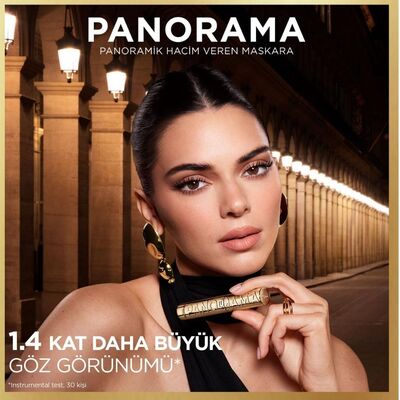 Loreal Paris Panorama Hacim Veren Maskara Black