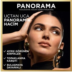 Loreal Paris Panorama Hacim Veren Maskara Black - 4