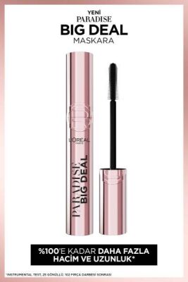 Loreal Paris Paradise Big Deal Maskara - Siyah - 2