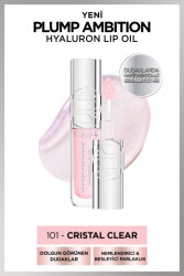 Loreal Paris Plump Ambition Hyaluron Nemlendirici Dudak Parlatıcısı - 101 Cristal Clear - 2