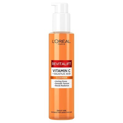 Loreal Paris Revitalift Clinical [C vitamini + Salisilik Asit] Gözenek Karşıtı, Aydınlatıcı Temizleme Jeli 150 ml