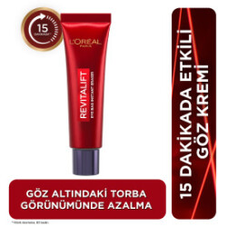 Loreal aris Revitalift Lazer Eyebag Instant Eraser Göz Altı Torba Görünümüne Karşı Etkili Göz Kremi 15 ml - 2