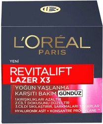 Loreal Paris Revitalift Lazer X3 Yoğun Bakım Kremi 50 ml - Thumbnail