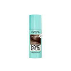 Loreal Paris - L'Oréal Paris Magic Retouch Beyazlar için Anında Kapatıcı Sprey Kahverengi 75 ml