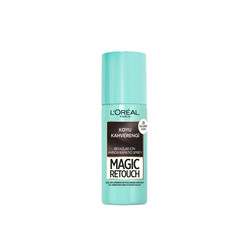 L'Oréal Paris Magic Retouch Beyazlar için Anında Kapatıcı Sprey Koyu Kahverengi 75 ml - Loreal Paris