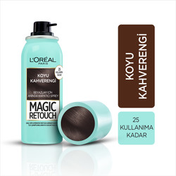 L'Oréal Paris Magic Retouch Beyazlar için Anında Kapatıcı Sprey Koyu Kahverengi 75 ml - 2
