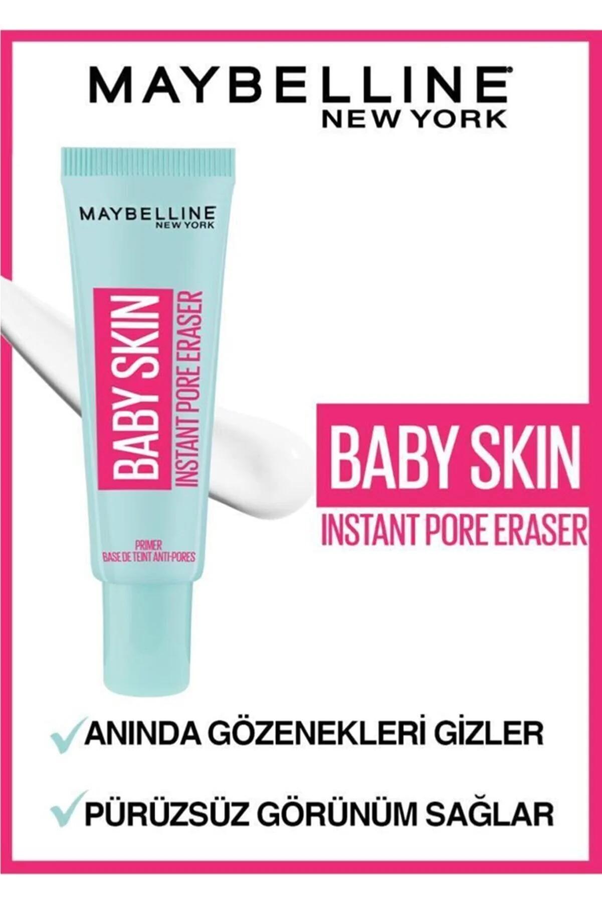 Maybelline Baby Skin Instant Pore Eraser Makyaj Bazı - Thumbnail