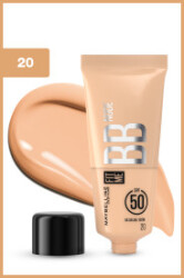 Maybelline New York Fit Me Nude Cilt Bakımı Etkili Nemlendirici SPF50 BB Krem - 20 - 2