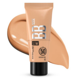 Maybelline New York Fit Me Nude Cilt Bakımı Etkili Nemlendirici SPF50 BB Krem - 40 - Maybelline