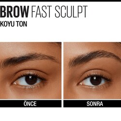 Maybelline New York Brow Fast Sculpt 06 Deep Brown - Thumbnail