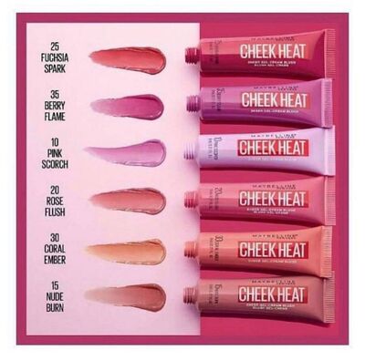 Maybelline Check Heat Jel Krem Allık 25 Fuchsia Spark