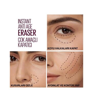 Maybelline New York New York Instant Anti Age Eraser Kapatıcı 121 Light Hone - 3