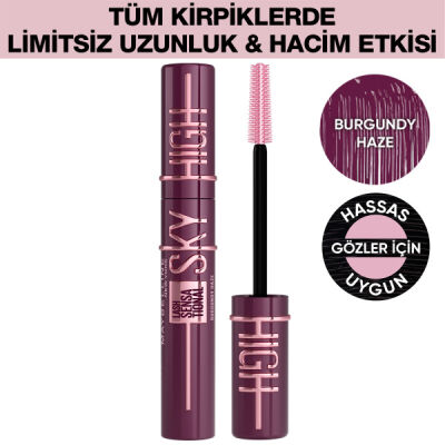 Maybelline New York Lash Sensational Sky High Burgundy Haze Maskara - 2