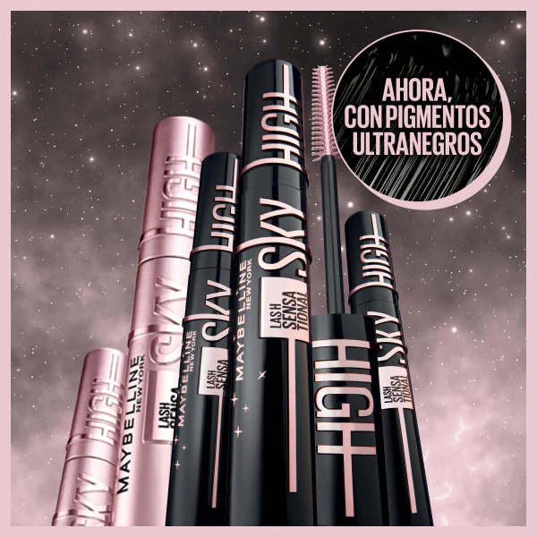 Maybelline Lash Sensational Sky High Cosmic Black Maskara - Thumbnail