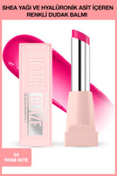 Maybelline New York Lifter Glaze Renkli Dudak Balmı - 03 Rose Bite - Maybelline