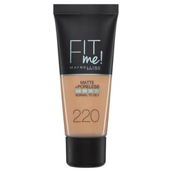 Maybelline New York Fit Me Matte+Poreless Fondöten - 220 Natural Beige - Thumbnail