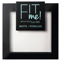 Maybelline New York Fit Me Matte+Poreless Pudra - 90 Translucent (Transparan) - 1
