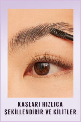 Maybelline Super Lock Brow Glue Kaş Sabitleyici Maskara - Clear - 4