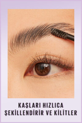 Maybelline Super Lock Brow Glue Kaş Sabitleyici Maskara - Clear - 4