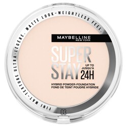 Maybelline Superstay 24H Hybrid Powder Foundation-Pudra Fondöten 03 - Maybelline