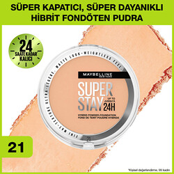 Maybelline Superstay 24H Hybrid Powder Foundation- Pudra Fondöten 21 - 2