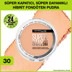 Maybelline Superstay 24H Hybrid Powder Foundation- Pudra Fondöten 30 - Thumbnail