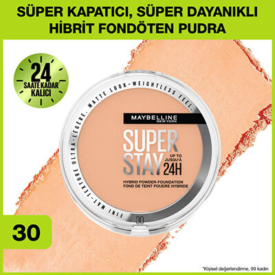 Maybelline Superstay 24H Hybrid Powder Foundation- Pudra Fondöten 30