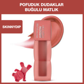 Maybelline Super Stay Teddy Tint Uzun Süre Kalıcı Likit Mat Tint 15 Skinny Dip - 1