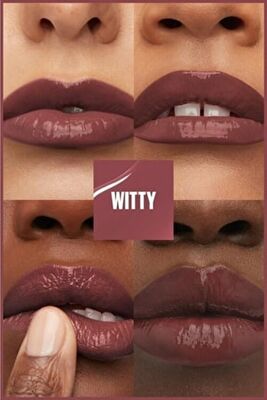 Maybelline Super Stay Vinyl Ink Ruj 40 Witty - 3