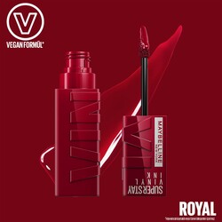 Maybelline Super Stay Vinyl Ink Ruj 55 Royal - Thumbnail