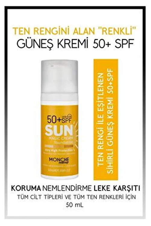Monche - Monche Sun Magic Cream 50 Spf 50 ml