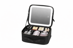 Muuda Led Siyah Makyaj Çantası - Muuda