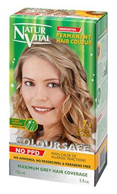 Natur Vital Coloursafe Permanent Hair Colour Saç Boyası 7.3