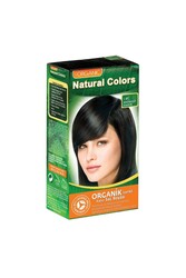 Natural Colors - Natural Colors Organik İçerikli Saç Boyası 4C Antrasit Kahve