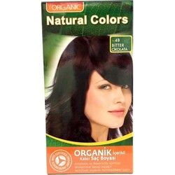 Natural Colors Organik İçerikli Saç Boyası 4B Bitter Çikolata - 1