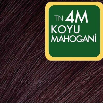 Natural Colors Organik İçerikli Saç Boyası 4M Koyu Mahagoni