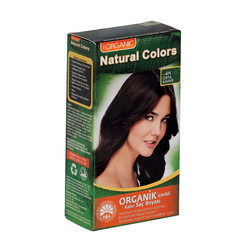 Natural Colors - Natural Colors Organik İçerikli Saç Boyası 4N Orta Kahve