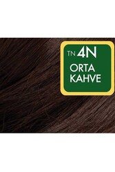 Natural Colors Organik İçerikli Saç Boyası 4N Orta Kahve - 2
