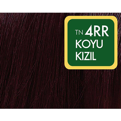 Natural Colors Organik İçerikli Saç Boyası 4RR Koyu Kızıl - 2