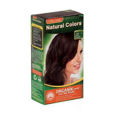 Natural Colors Organik İçerikli Saç Boyası 5N Açık Kahve