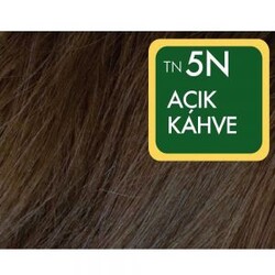 Natural Colors Organik İçerikli Saç Boyası 5N Açık Kahve - 2