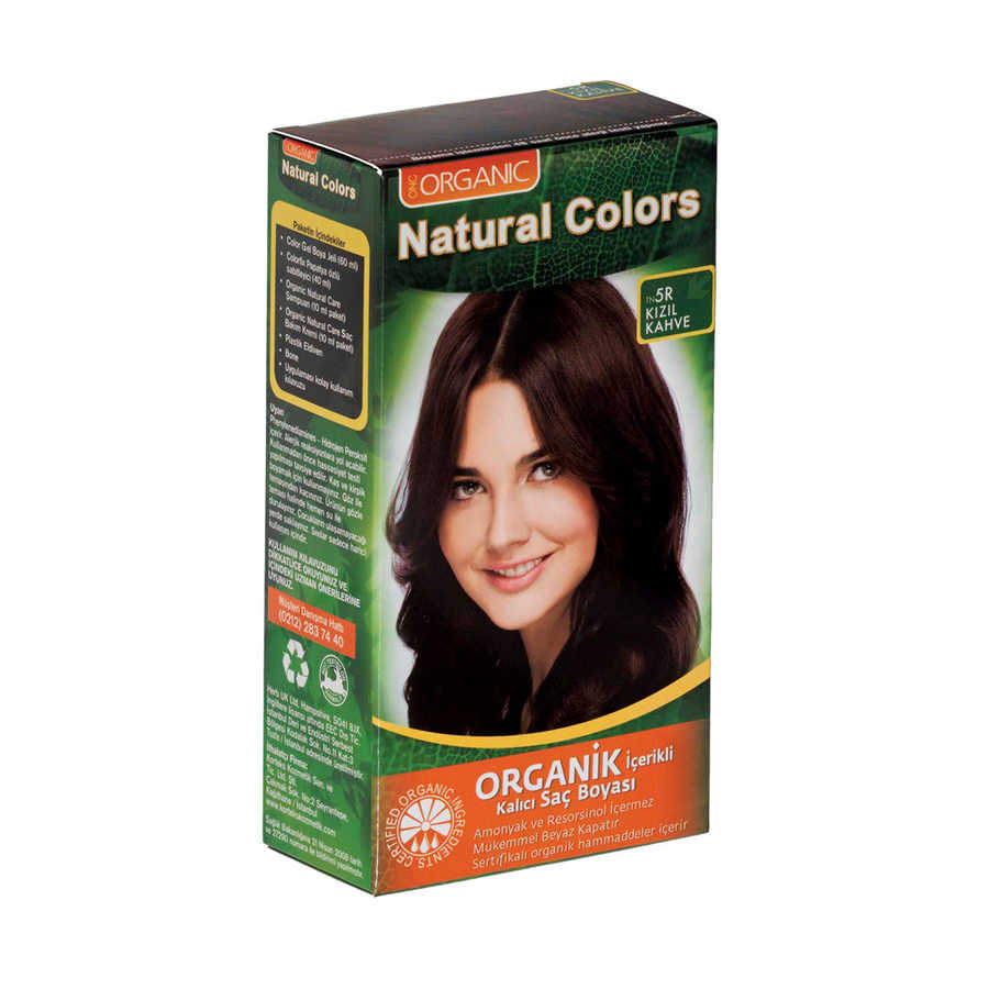  Natural Colors Saç Boyası 5r Kızıl Kahve