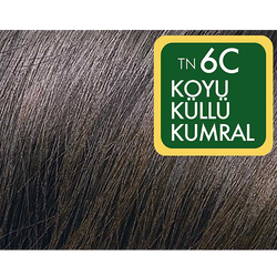 Natural Colors Organik İçerikli Saç Boyası 6C Koyu Küllü Kumral - 2
