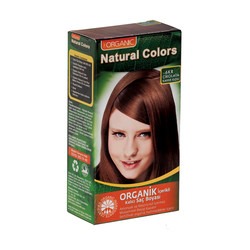 Natural Colors - Natural Colors Organik İçerikli Saç Boyası 6KR Çikolata Kahve Kızılı
