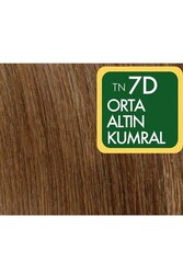 Natural Colors Organik İçerikli Saç Boyası 7D Orta Altın Kumral - Thumbnail