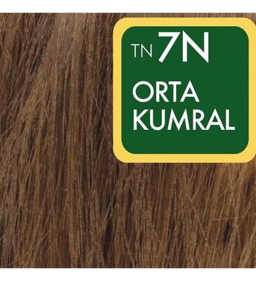 Natural Colors Organik İçerikli Saç Boyası 7N Orta Kumral