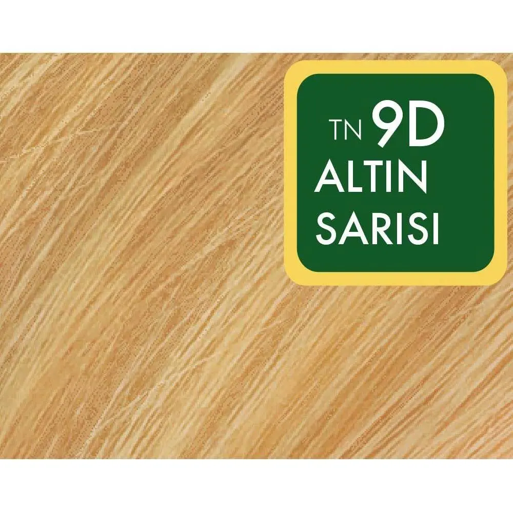 Natural Colors Organik İçerikli Saç Boyası 9D Altın Sarısı - 2
